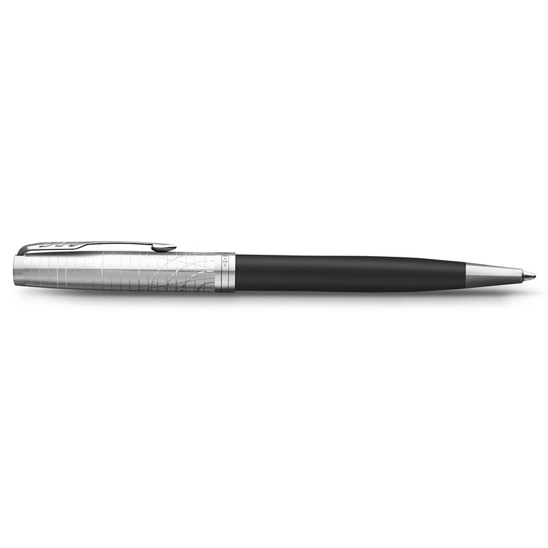 Bút bi Parker Son Legacy CT chính hãng thân đen chạm khắc cao cấp - Ảnh 3