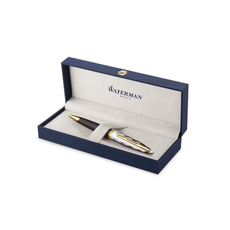 Bút Bi Waterman Carene Reflections of Paris DLX BLK GT 2200946 Cao Cấp
