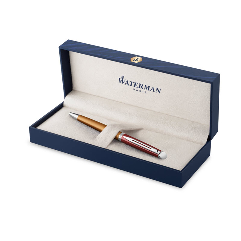 Bút Bi Ký Tên Waterman HMSPH20 VERMILLON 2118236 Cam Đỏ Cá Tính - Ảnh 2