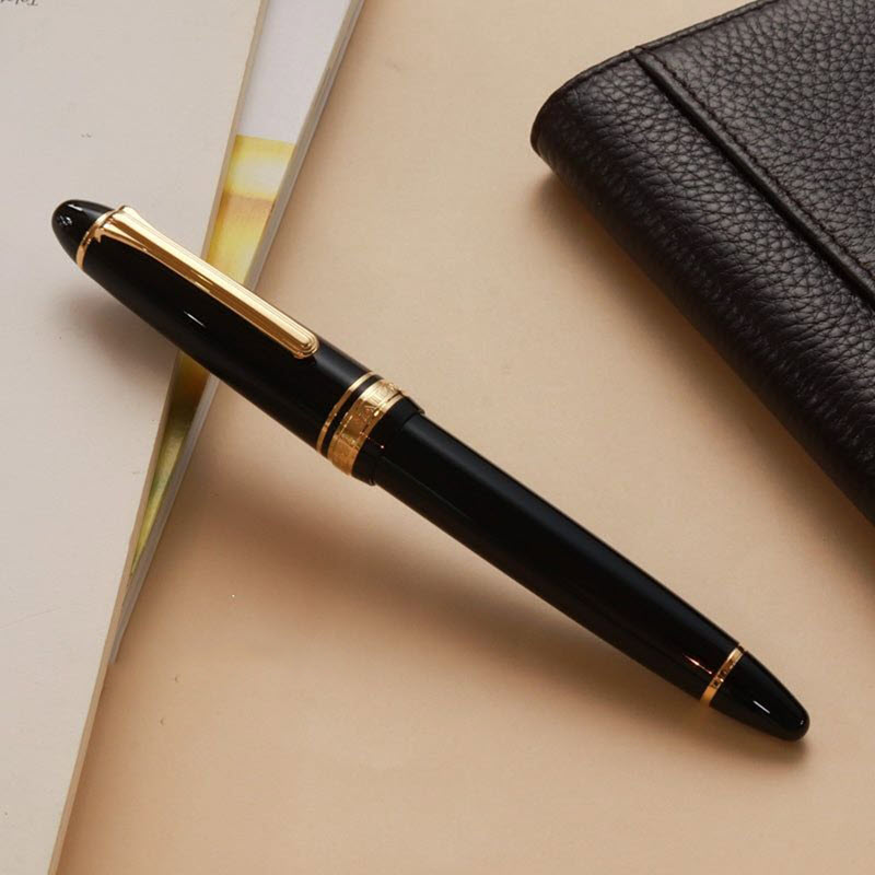 Bút Máy Ký Tên Sailor 1911S Profit Standard Black Màu Đen Ngòi Vàng 14K - Ảnh 3