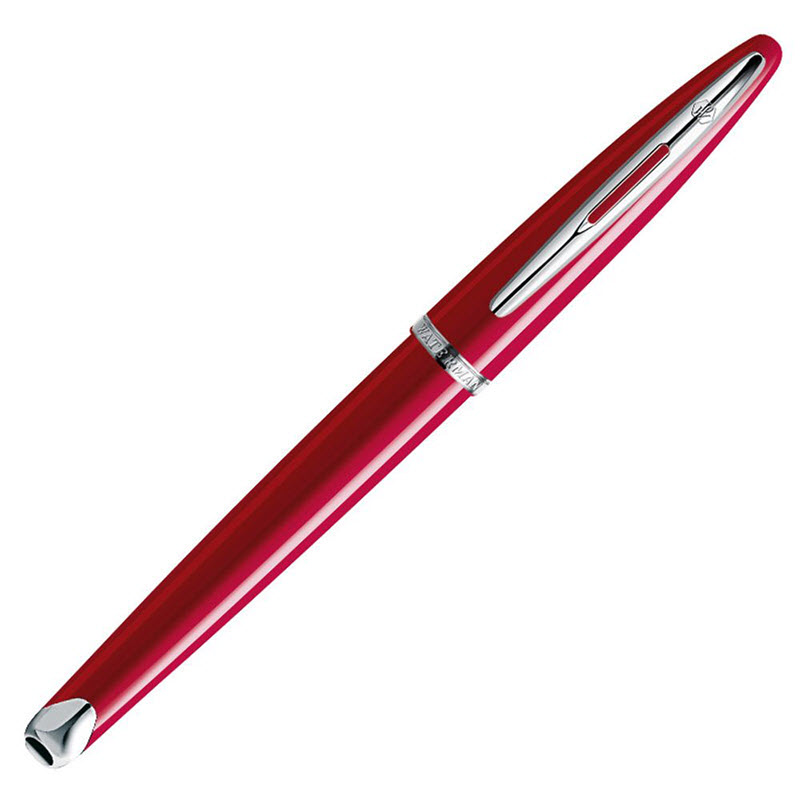 Bút Máy Ký Tên Waterman Carene Red S0839590 Cài Trắng Ấn Tượng - Ảnh 2