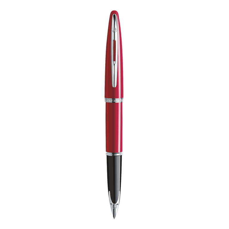 Bút Máy Ký Tên Waterman Carene Red S0839590 Cài Trắng Ấn Tượng