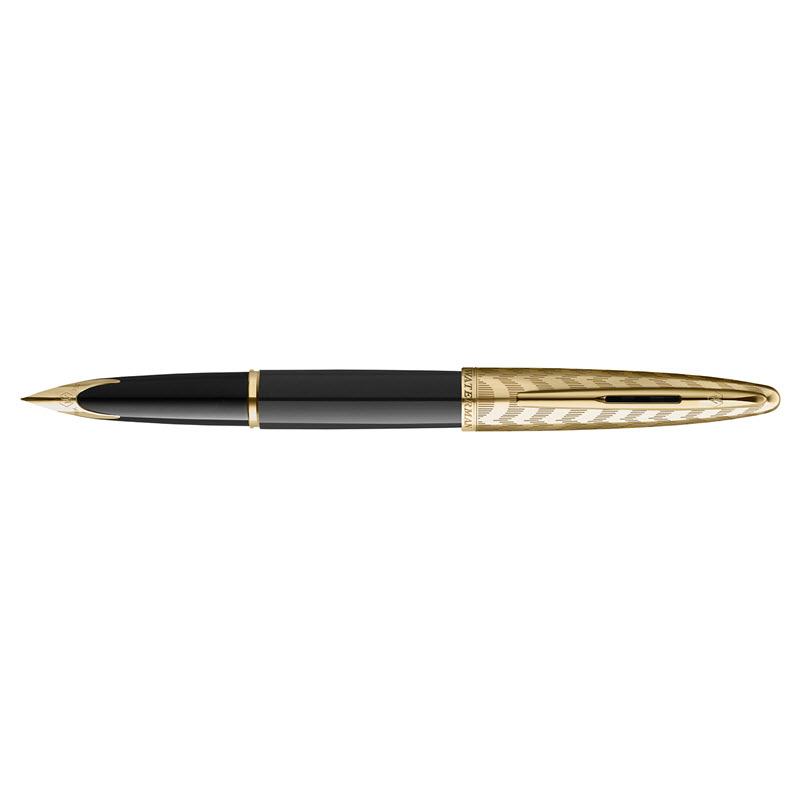Bút Máy Waterman Carene25 Opera SE Dulux Black GT GB 2225142 Ngòi Vàng 18K