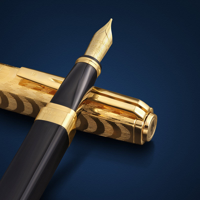 Bút Máy Ký Tên Waterman Exception25 Opera SE Dulux Black GT 2225145 Tinh Xảo