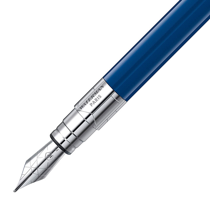 Bút Máy Ký Tên Waterman Perspective Blue 2014 CT 1904577 Hiện Đại - Ảnh 3