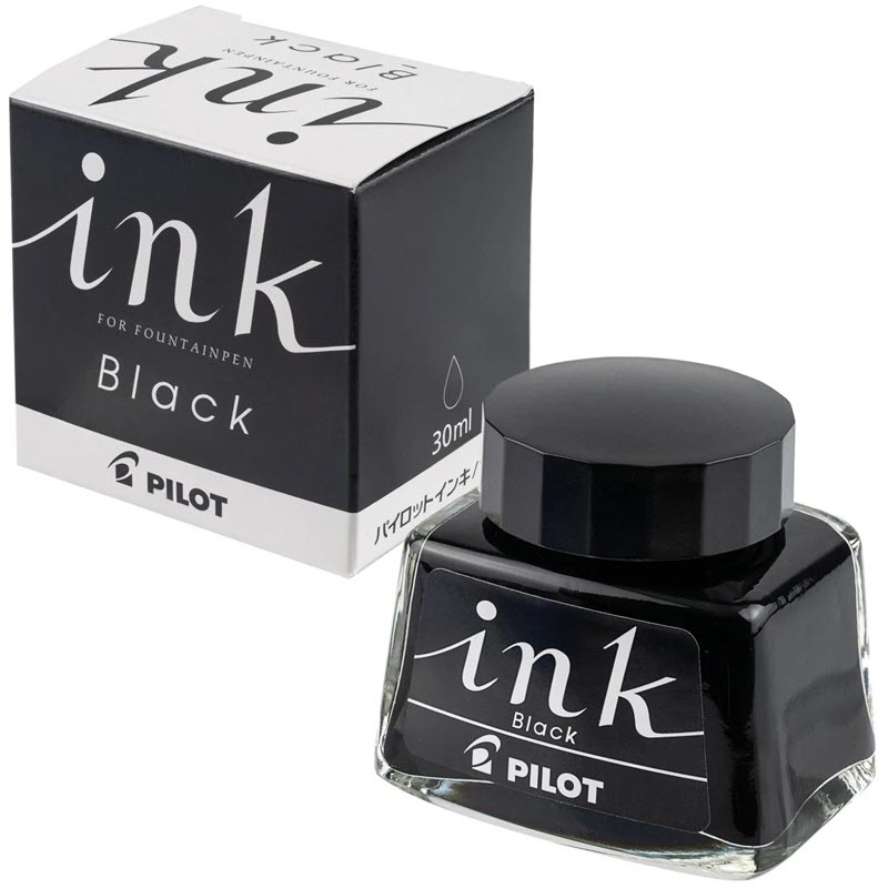 Lọ mực đen Pilot Ink chính hãng dung tích 30 ml