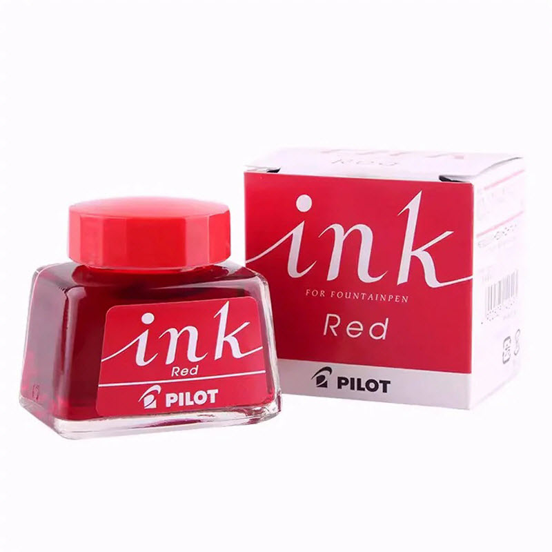 Lọ mực đỏ Pilot Ink chính hãng dung tích 30 ml