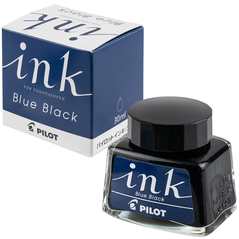 Lọ mực xanh - đen Pilot Ink chính hãng dung tích 30 ml