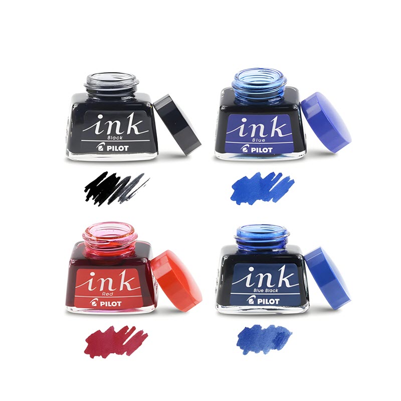 Lọ mực xanh Pilot Ink chính hãng dung tích 30 ml - Ảnh 2