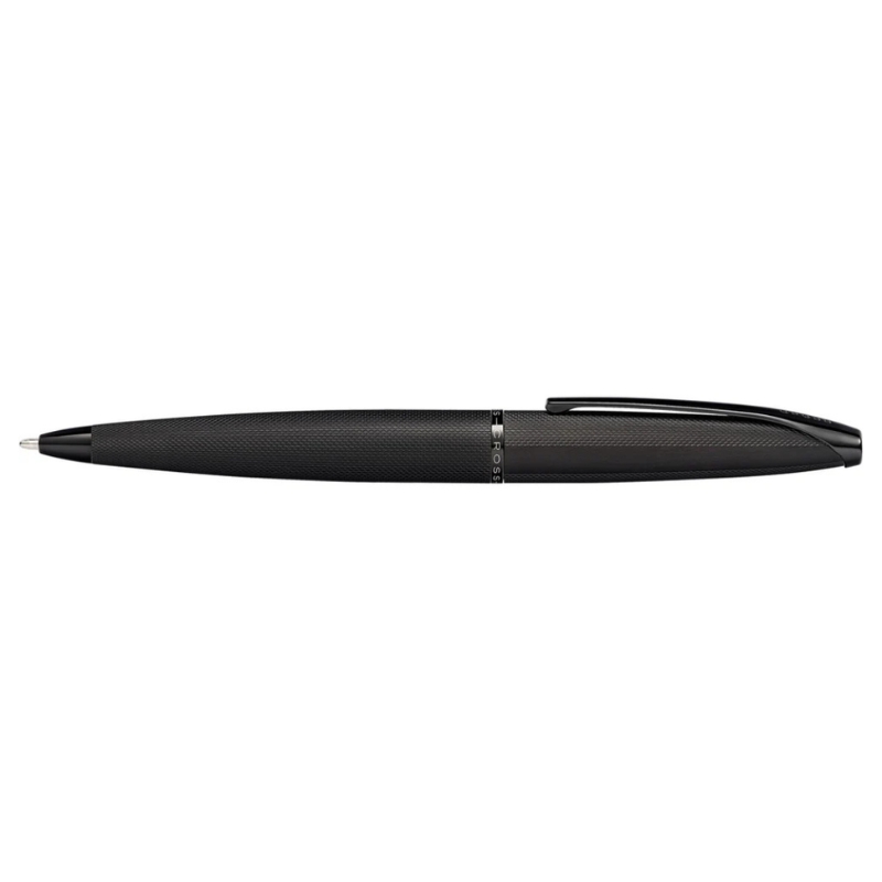 Bút Bi Cross ATX 882-44 – Thân Đen Brushed Black, PVD Đen Bóng, Ruột Medium Viết Êm Kèm Hộp Hãng Cao Cấp - Ảnh 3
