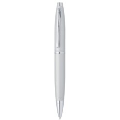 Alternative view of Bút Bi Cross Calais Mạ Chrome Ánh Lụa AT0112-16 – Hoàn Thiện Satin Chrome, Ngòi Trung Mực Đen, Kèm Hộp Quà Cao Cấp