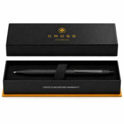 Bút Bi Cross Classic Century PVD Đen Nhám AT0082-122 – Xoay Hai Chiều, Ngòi Medium, Thay Refill Linh Hoạt Kèm Hộp Quà