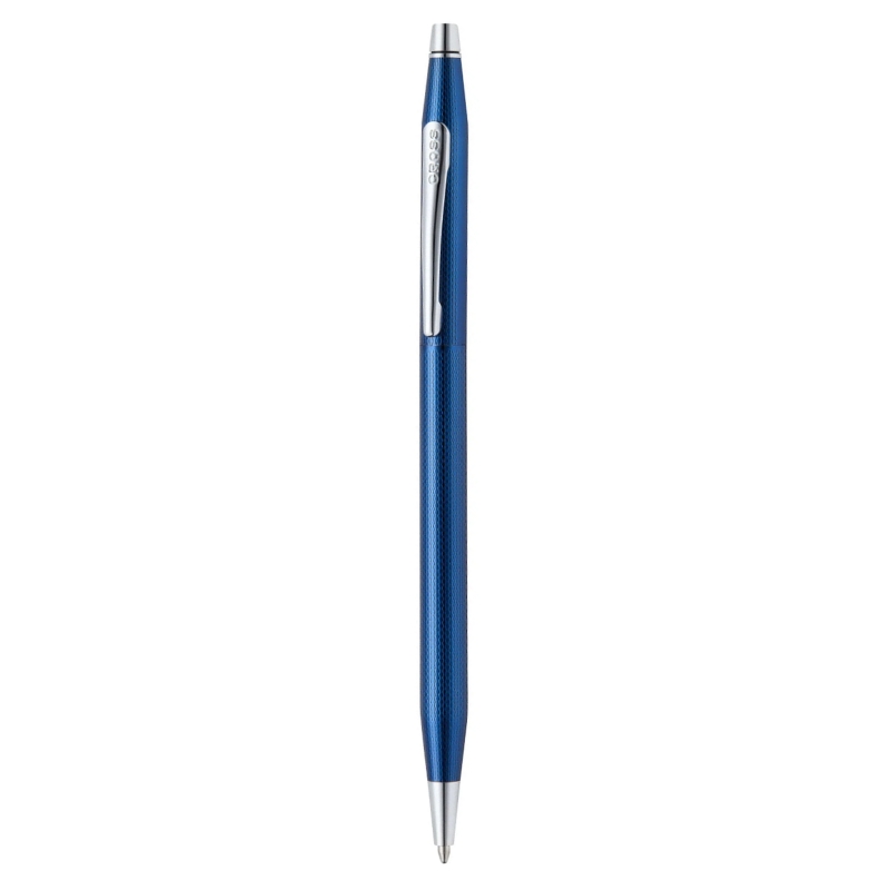 Bút Bi Cross Classic Century Xanh Cobalt AT0082-169 – Vân Kim Cương, Cơ Chế Xoay, Ruột 0.7MM Kèm Hộp Hãng Cao Cấp - Ảnh 2