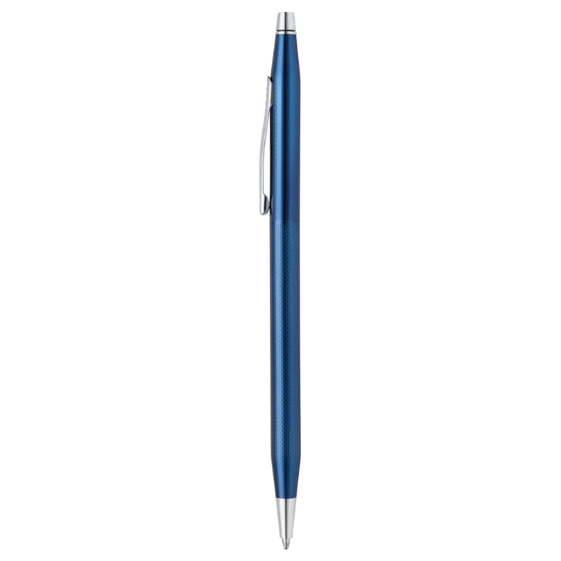 Bút Bi Cross Classic Century Xanh Cobalt AT0082-169 – Vân Kim Cương, Cơ Chế Xoay, Ruột 0.7MM Kèm Hộp Hãng Cao Cấp - Ảnh 3