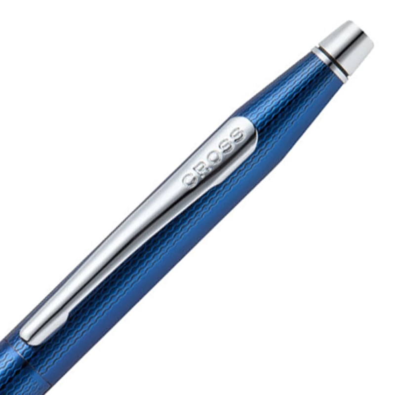 Bút Bi Cross Classic Century Xanh Cobalt AT0082-169 – Vân Kim Cương, Cơ Chế Xoay, Ruột 0.7MM Kèm Hộp Hãng Cao Cấp - Ảnh 4