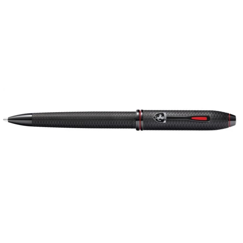 Bút Bi Cross Townsend Ferrari FR0042-58 – PVD Đen Nhám Cá Tính, Họa Tiết Honeycomb, Cơ Chế Xoay Tiện Lợi Kèm Hộp Cao Cấp - Ảnh 4