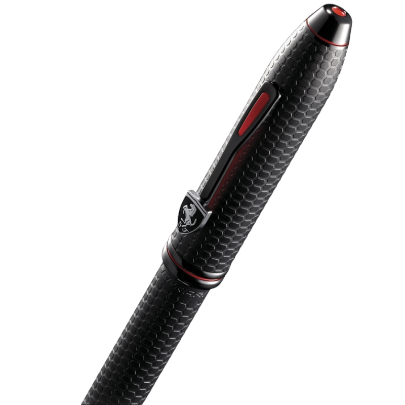 Bút Bi Cross Townsend Ferrari FR0042-58 – PVD Đen Nhám Cá Tính, Họa Tiết Honeycomb, Cơ Chế Xoay Tiện Lợi Kèm Hộp Cao Cấp - Ảnh 6