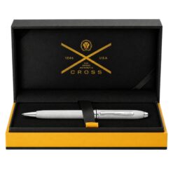 Bút Bi Khô Chạm Khắc Cross Townsend AT0042B-29 – Special Edition, Mạ Platinum, Thiết Kế Townsend Sang Trọng Kèm Hộp Hãng