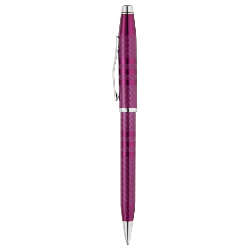 Bút Bi Khô Cross Century II AT0082WG-168 – Sơn Mài Tím Midnight Plum, Xoay Thu Ngòi, Mực Đen 0.7mm Kèm Hộp Hãng Cao Cấp - Ảnh 3