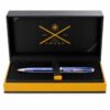 Bút Bi Khô Cross Century II Hoa Anh Đào AT0082-163 – Sơn Mài Xanh Cobalt, Xoay Thu Ngòi, Mực Khô Nhanh Kèm Hộp Hãng Cao Cấp