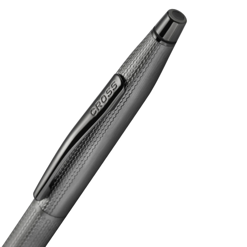 Bút Bi Khô Cross Classic Century AT0082-168 – Xám Slate Gray, Họa Tiết Kim Cương, Xoay Thu Ngòi Tiện Lợi Kèm Hộp Hãng Cao Cấp - Ảnh 4