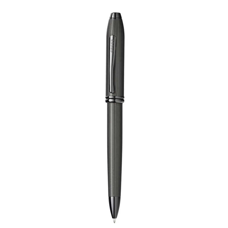 Bút Bi Khô Cross Townsend AT0042-60 – Thiết Kế Art Deco Thân Đen Nhám, Xoay Thu Ngòi Tiện Lợi Kèm Hộp Hãng Cao Cấp - Ảnh 2