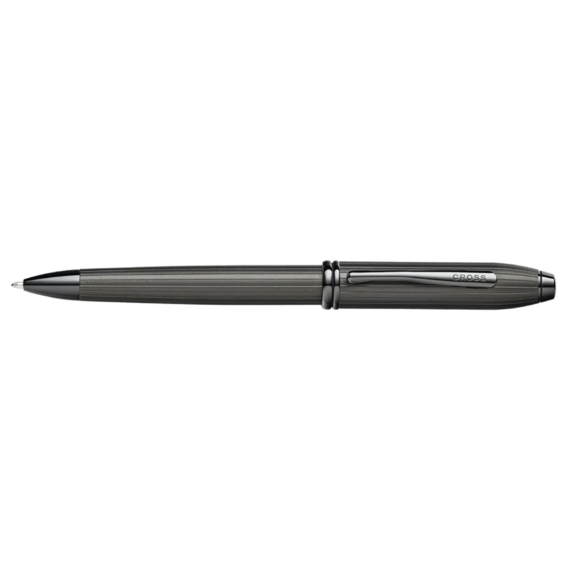 Bút Bi Khô Cross Townsend AT0042-60 – Thiết Kế Art Deco Thân Đen Nhám, Xoay Thu Ngòi Tiện Lợi Kèm Hộp Hãng Cao Cấp - Ảnh 3