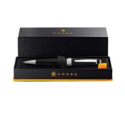 Bút Bi Ký Tên Cross Bailey Màu Đen Sơn Mài AT0452-7 – Ngòi Medium Viết Êm, Cơ Chế Xoay Tiện Lợi, Thay Refill Dễ Dàng Kèm Hộp
