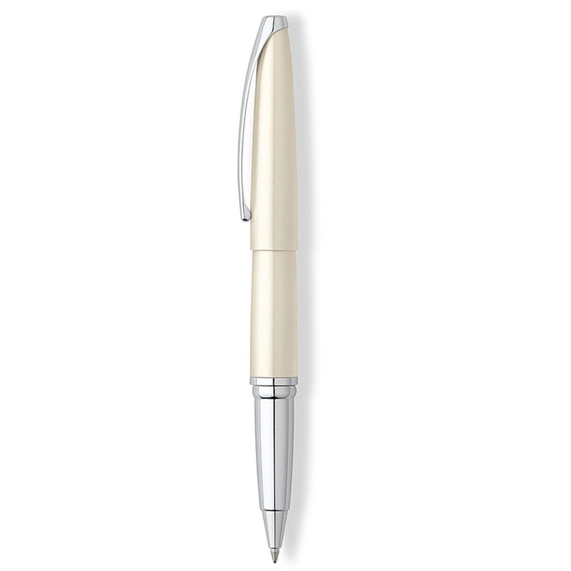 Bút Bi Nước Cross ATX Trắng Ngọc Trai 885-38 – Viết Êm, Khắc Tên, Thân Kim Loại Cao Cấp Kèm Hộp Hãng - Ảnh 3