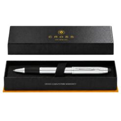 Bút Bi Nước Cross Century II Mạ Chrome Bóng 3504 – Ruột Gel #8523 Viết Mượt, Thay Ruột Linh Hoạt, Kèm Hộp Quà