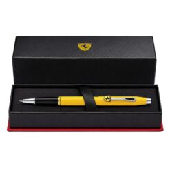 Bút Bi Nước Cross Classic Century Ferrari FR0085-118 – Màu Vàng Giallo Modena, Mực Gel 0.7mm, Nắp Bấm Tiện Lợi Kèm Hộp Hãng Cao Cấp