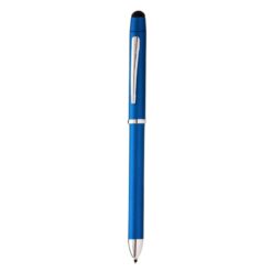 Alternative view of Bút Đa Chức Năng Cross Tech3+ AT0090-8 Màu Xanh Dương Kim Loại – 3 Ngòi Viết, Stylus Cảm Ứng, Cơ Chế Xoay Kèm Hộp