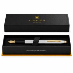 Bút Máy Cross Classic Century Medalist AT0086 -109MF – Mạ Chrome Bóng, Ngòi Medium, Dùng Converter Kèm Hộp Quà