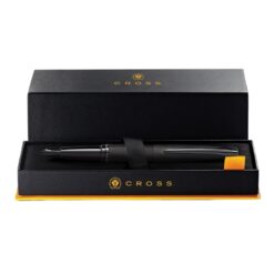Bút Máy Ký Tên Cross ATX Đen Nhám 886-41MJ – Ngòi M Viết Mượt, Hỗ Trợ Converter, Hộp Quà Cao Cấp