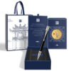 Bộ quà “Khai Trí” cùng bút ký Parker DUOF BIG BLK CT M-1931390