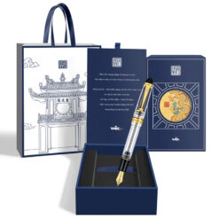 [WIIX x PILOT] Bộ quà tặng “Khai Trí” cùng bút ký Pilot Custom 823 màu trắng ngòi vàng 14k