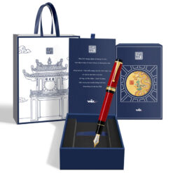 [WIIX x PILOT] Bộ quà “Khai Trí” cùng bút ký Pilot Custom 845 Urushi Red ngòi vàng 14k