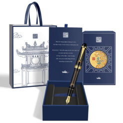 [WIIX x PILOT] Bộ quà tặng “Khai Trí” cùng bút ký Pilot Custom 823 màu đen ngòi vàng 14k